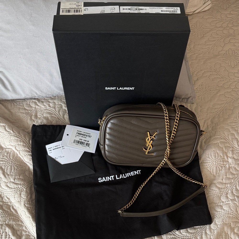 YSL mini Lou - light dusk